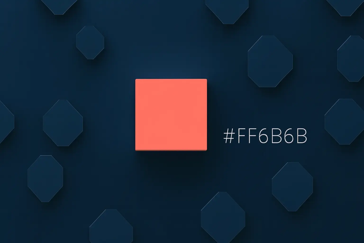 Modernes Webdesign mit Coral Red als Alternative zu Rot (#FF6B6B)