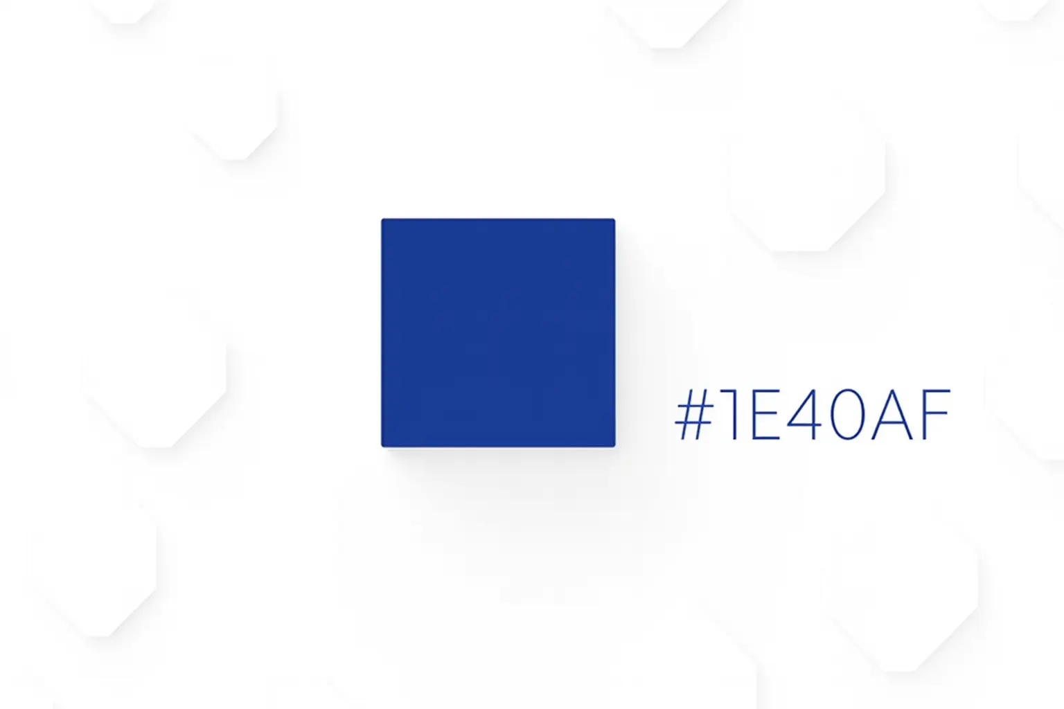 Deep Navy Blue (#1E40AF) als dunkle, elegante Blau-Alternative im Branding