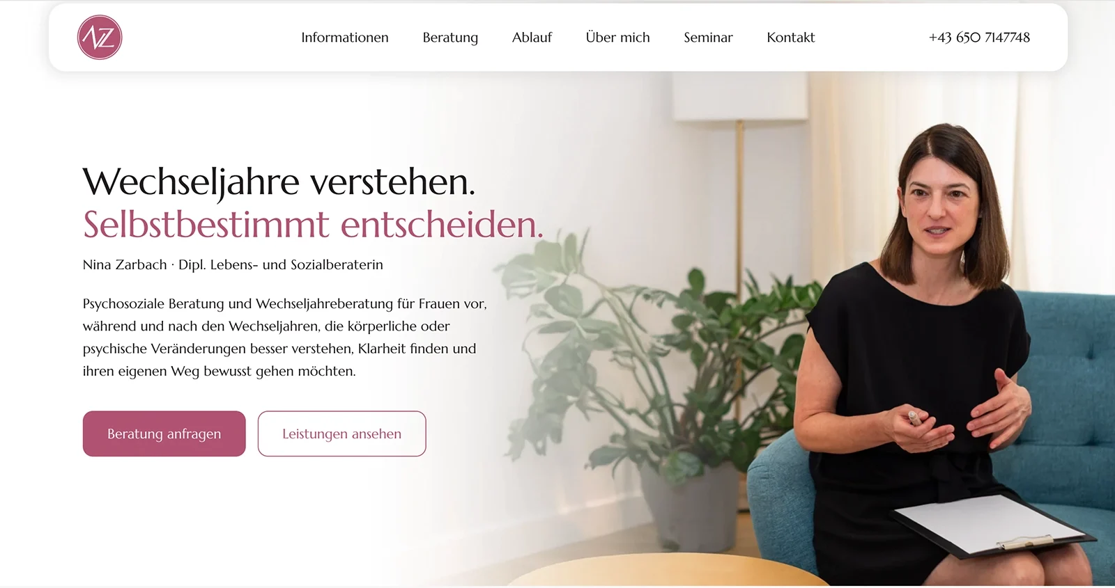 Nina Zarbach's website