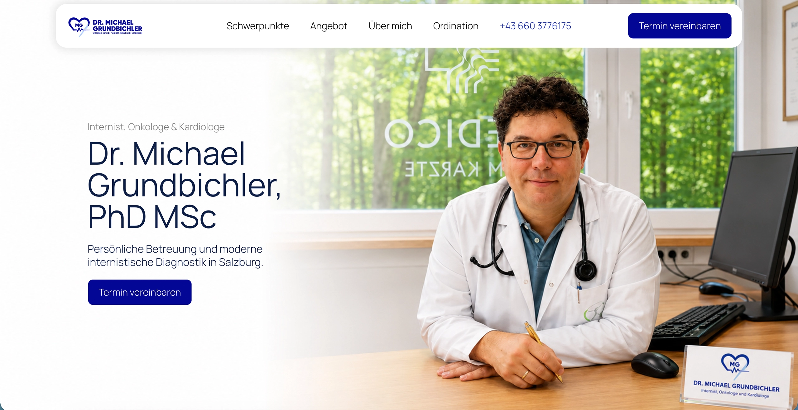 Dr. Grundbichler Website