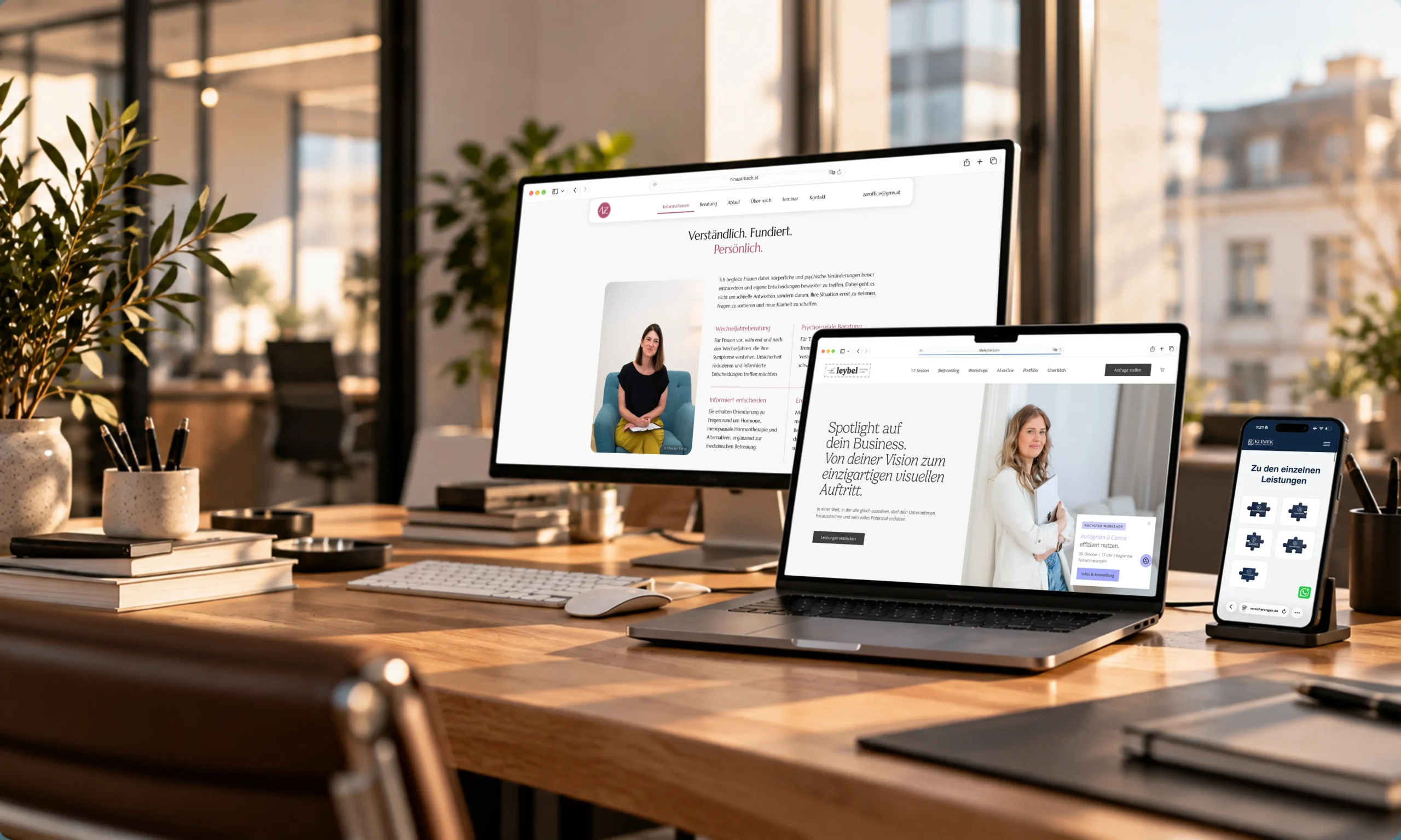 Web design for coaches and service providers