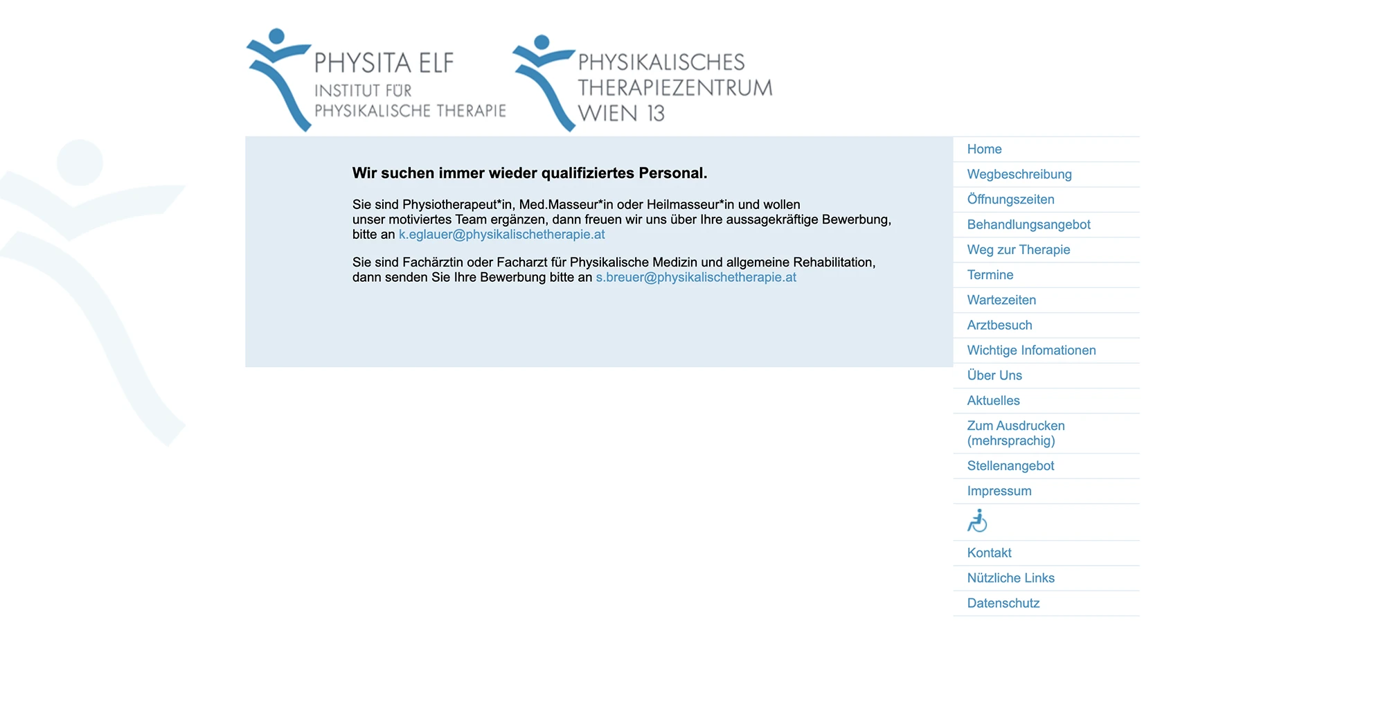 Old Physita Elf job posting