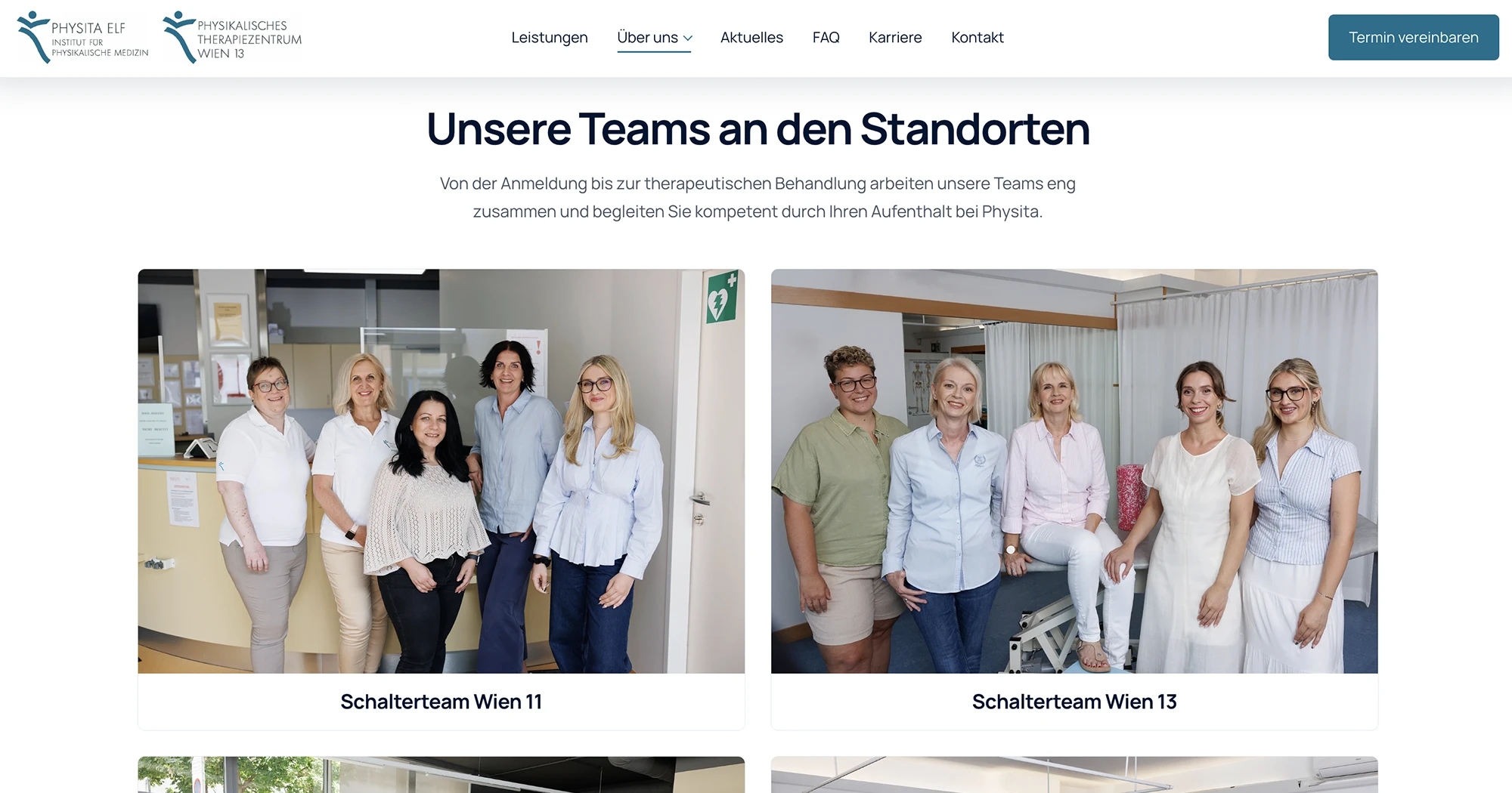 New Physita Elf team page by BSC Webdesign
