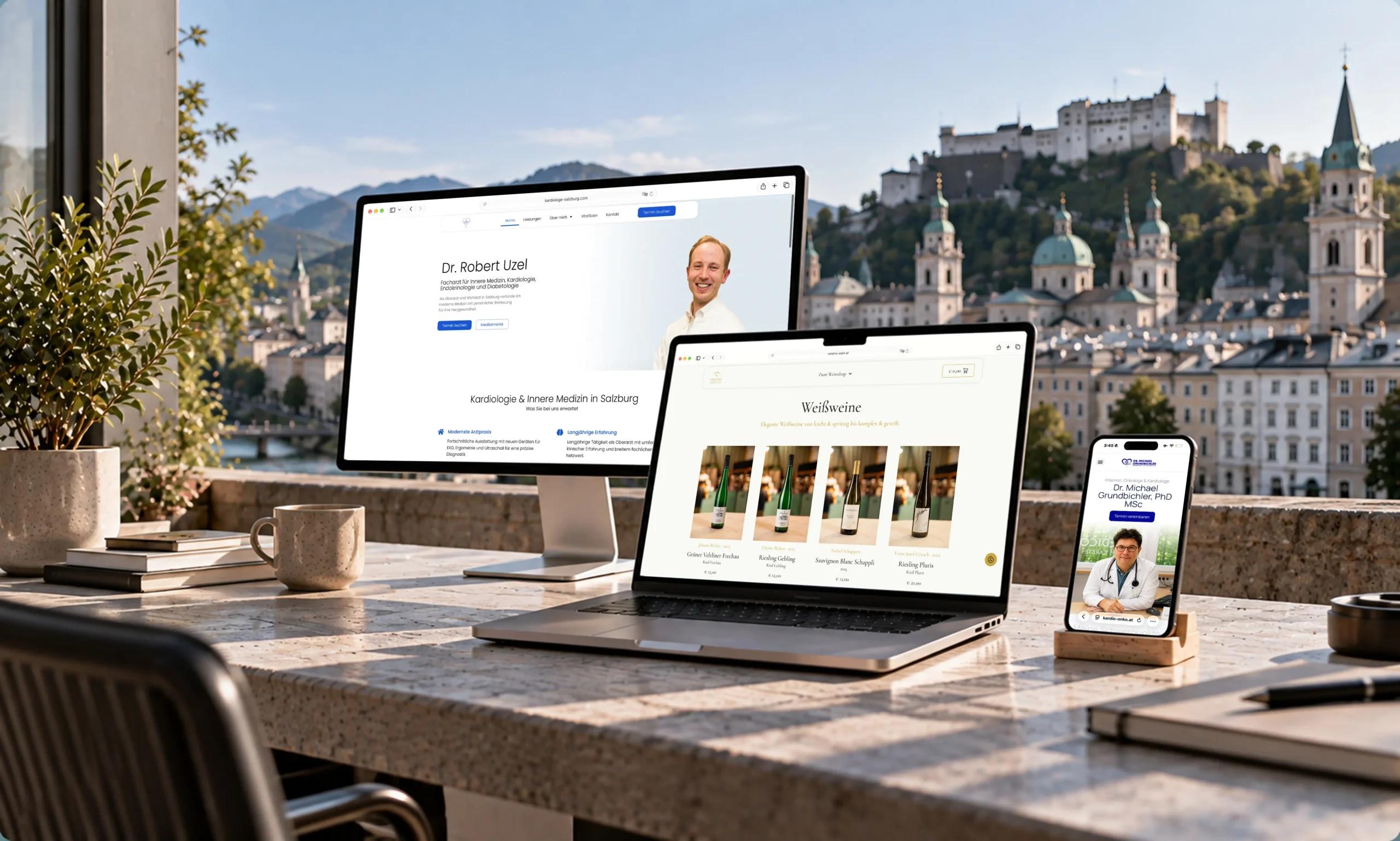 Web design in Salzburg
