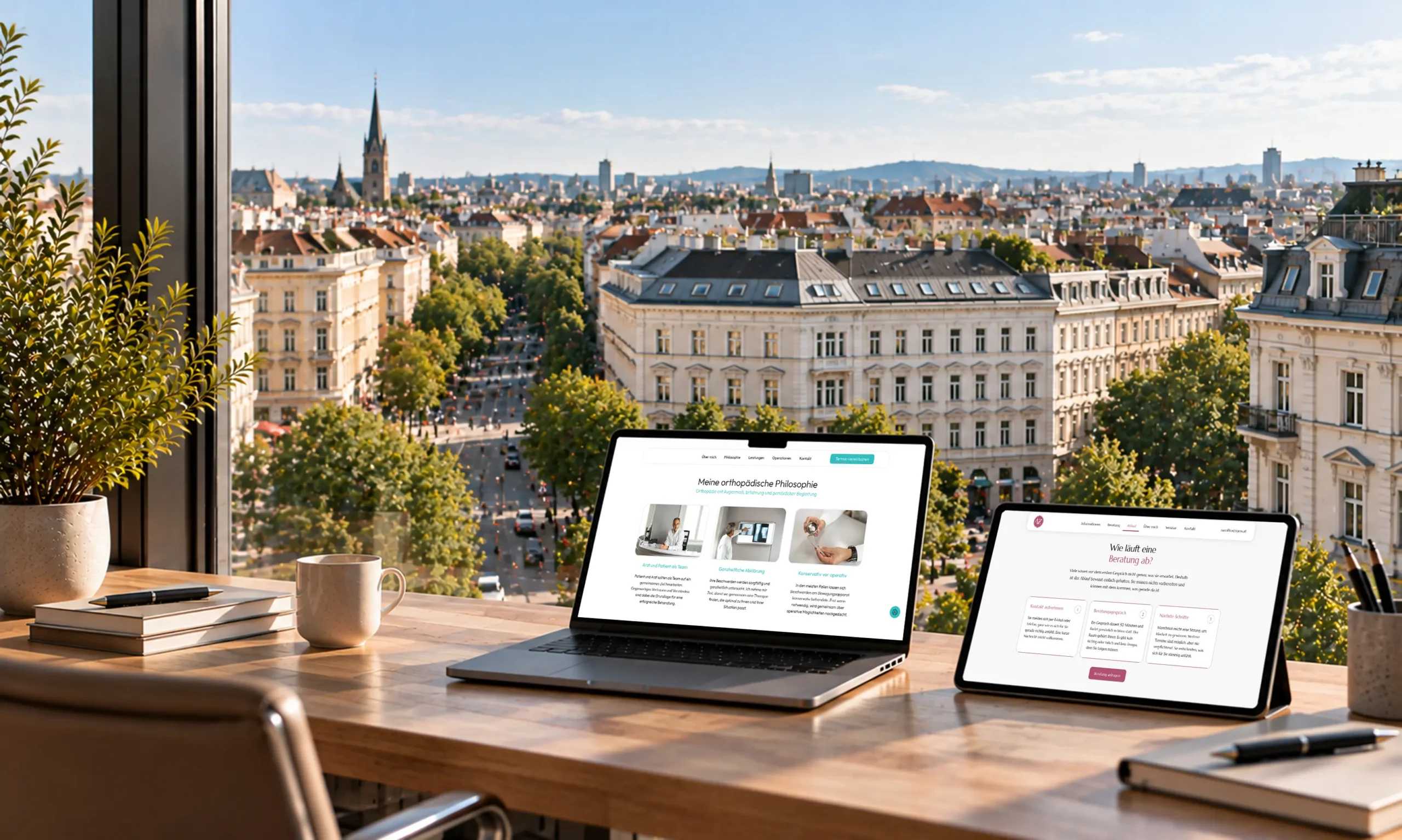 Web design in Vienna-Margareten