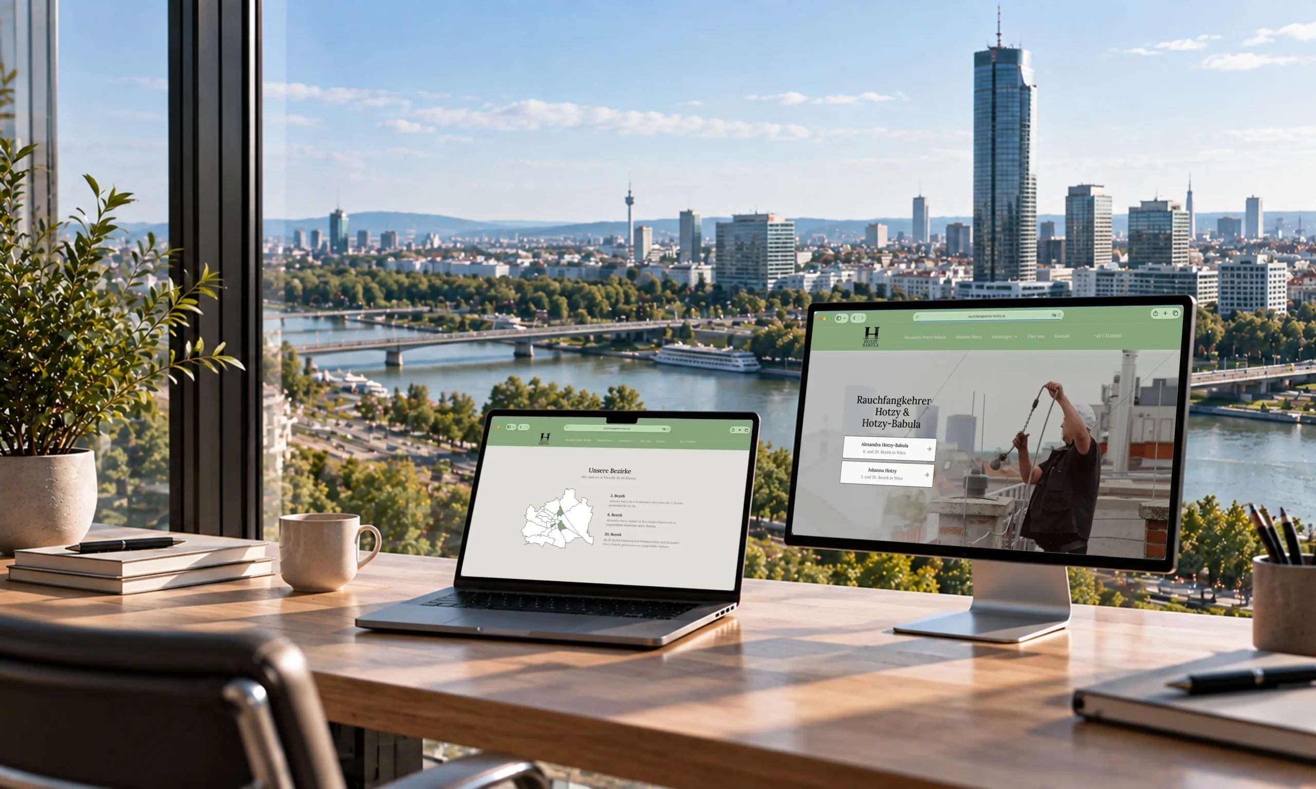 Web design in Vienna-Brigittenau