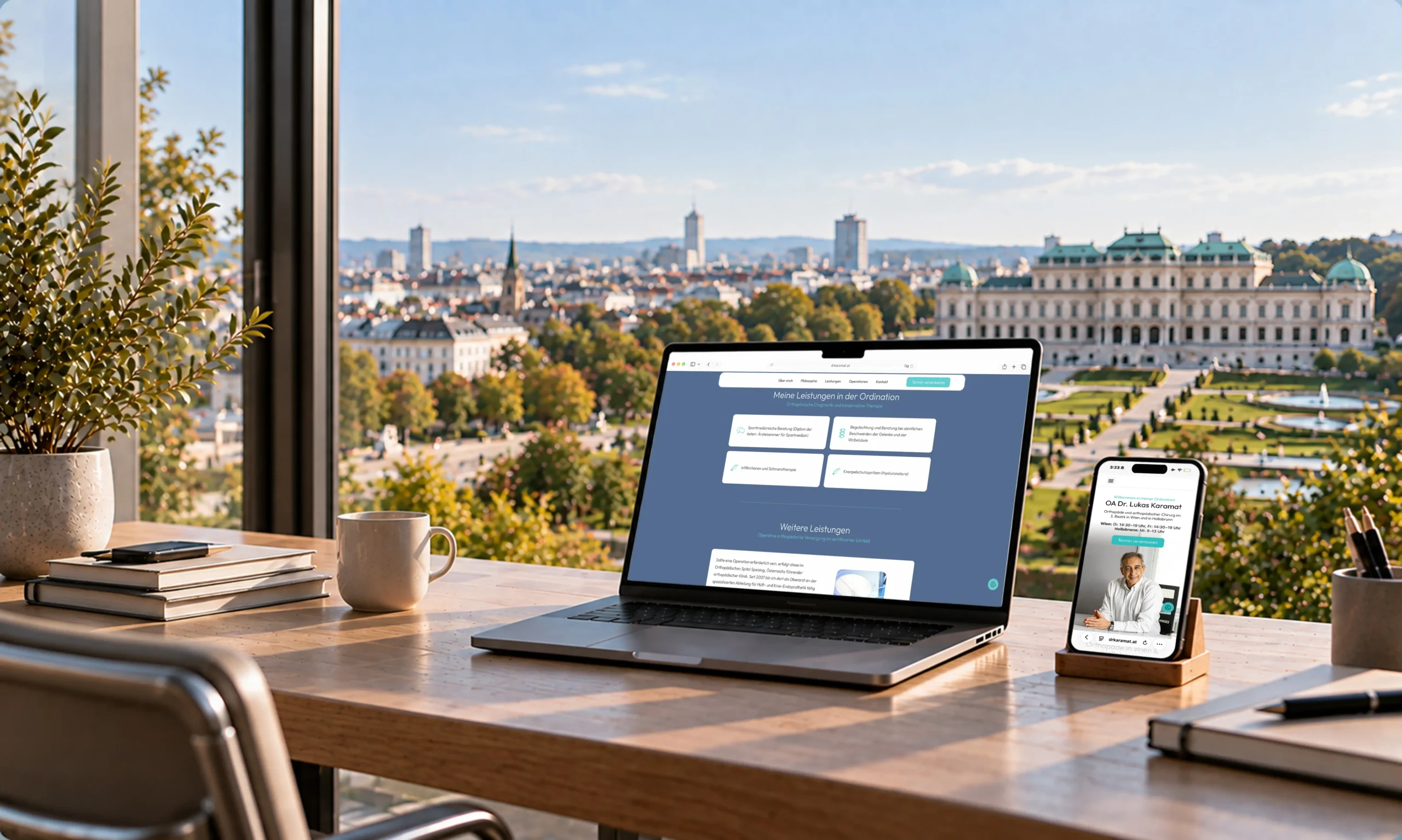 Web design in Vienna-Landstraße