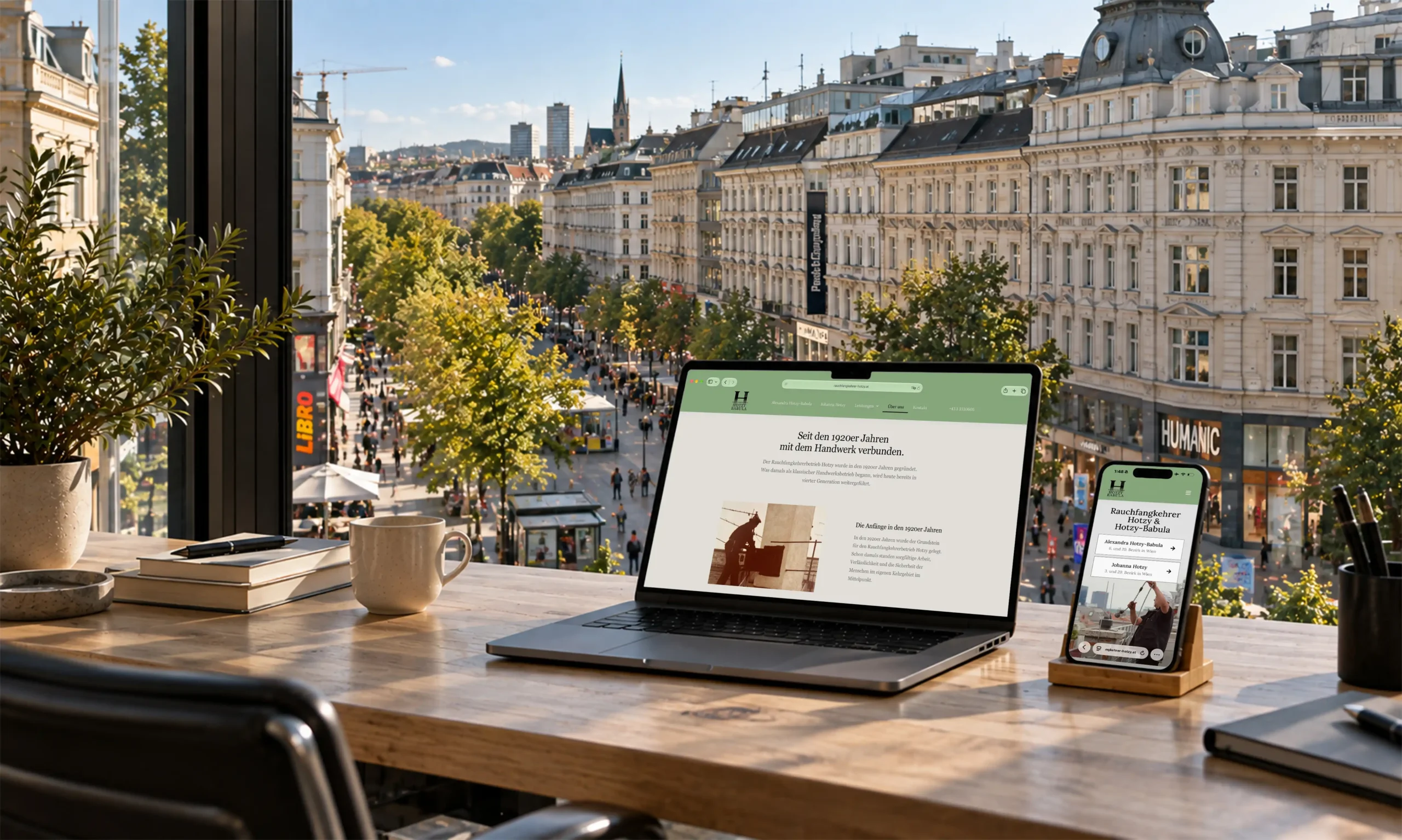 Web design in Vienna-Mariahilf